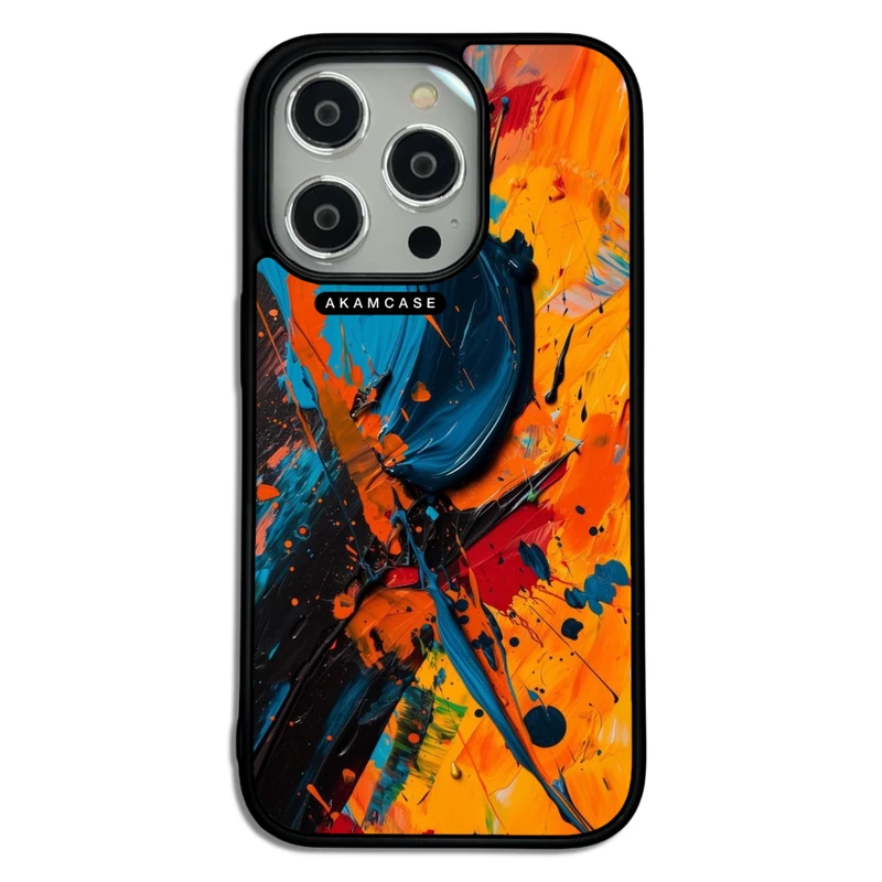 کاور آکام مدل AMC-WA14PRO-WATER COLOR-21 مناسب برای گوشی موبایل اپل iPhone 14 Pro