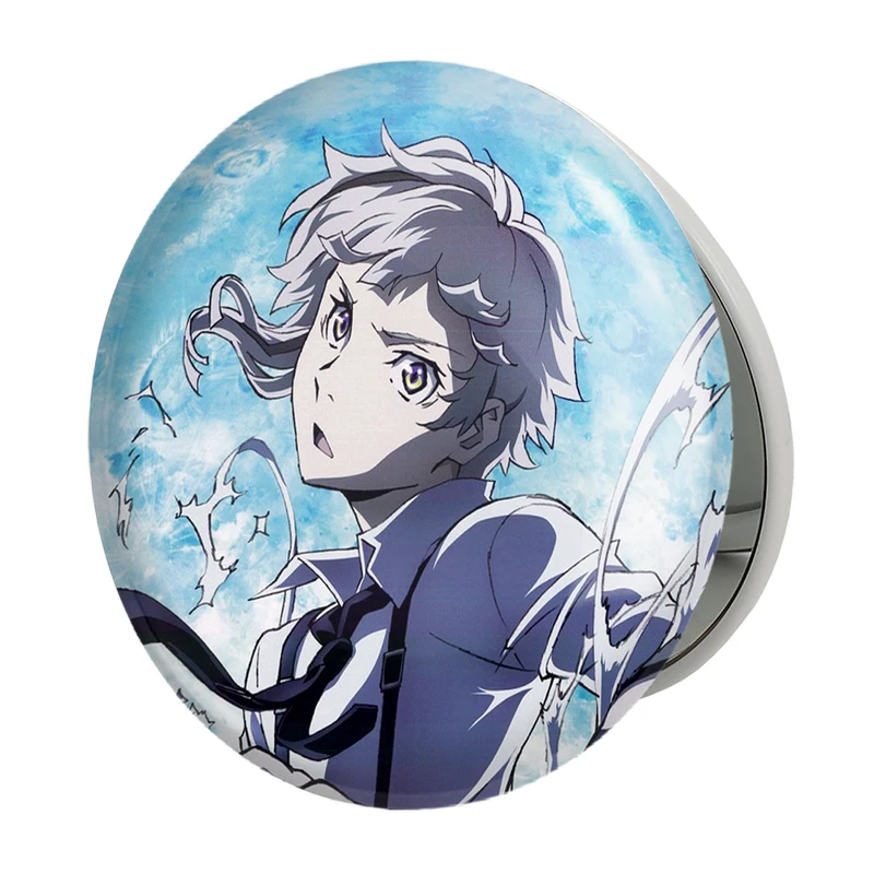 آینه جیبی خندالو طرح آتسوشی انیمه سگ های ولگرد بانگو مدل تاشو کد 15666 