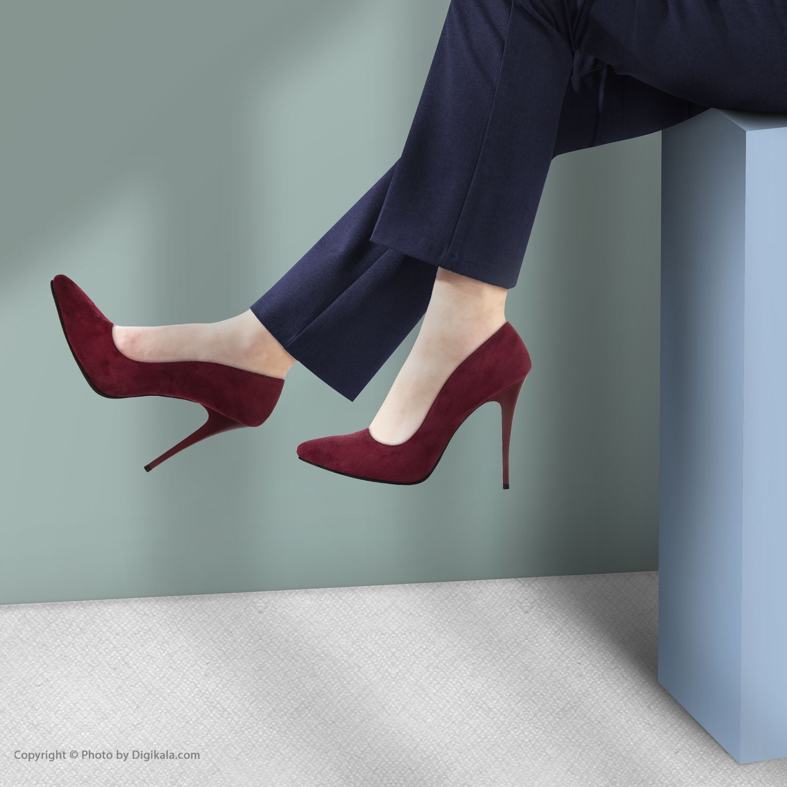 کفش زنانه پاریس هیلتون مدل psw21510 رنگ زرشکی -  - 9