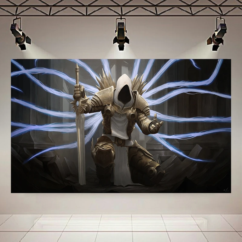 استیکر طرح گیم مدل Tyrael Diablo 3 کد AR1345