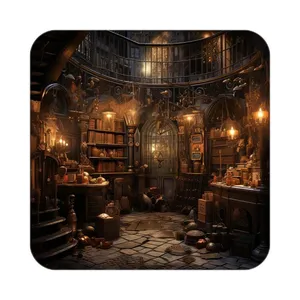 زیر لیوانی کاکتی طرح هری پاتر Harry Potter مدل mp42994