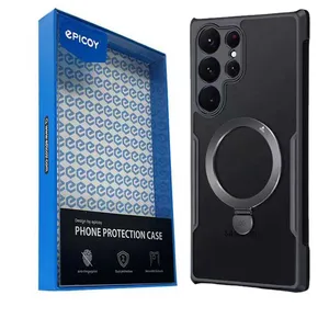 Epicoy Xundd Magnetic Holder Series Cover For Samsung Galaxy S22 Ultra