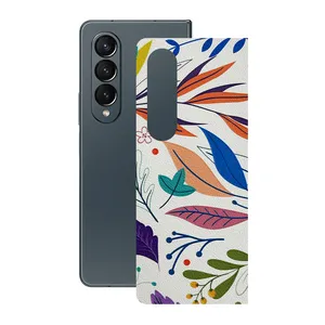 Remax cover sticker Leth model leaf design suitable for Samsung Galaxy Z Fold4 mobile phone