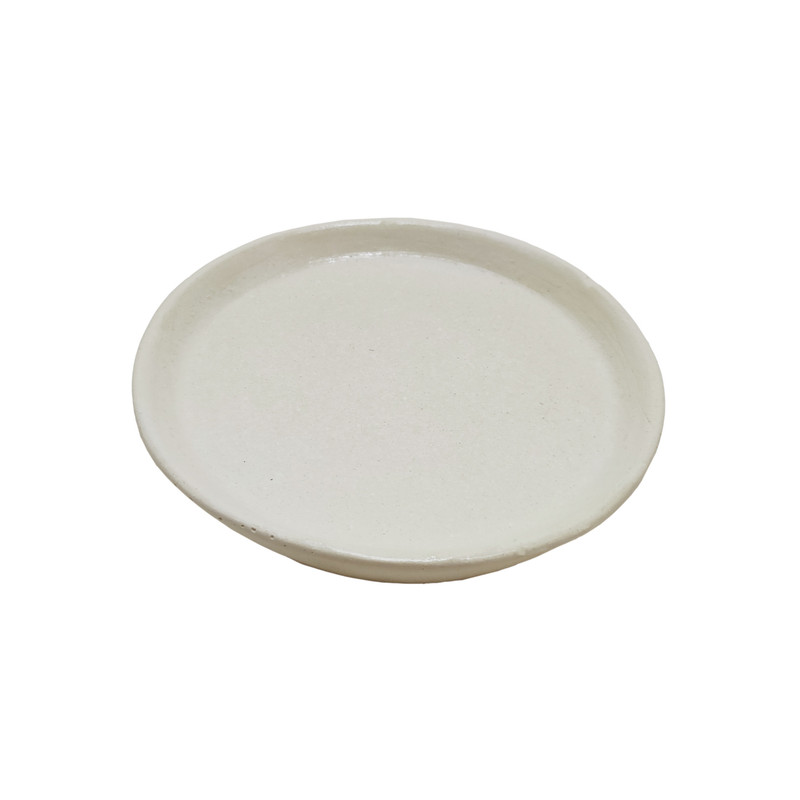 زیر گلدانی سنگی طرح دایره B کد K-250