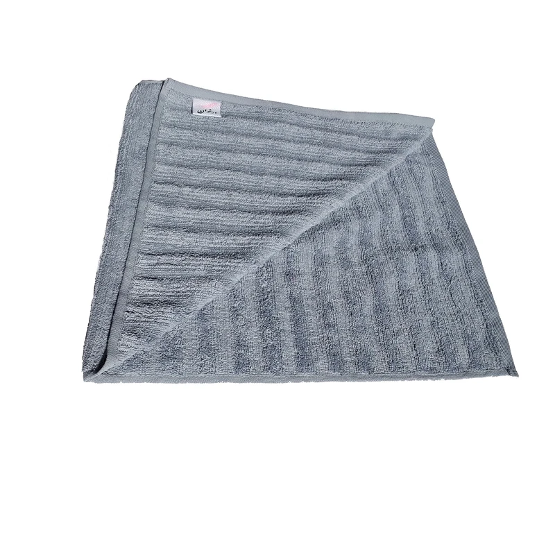 عکس شماره 11 : حوله دستی ارغوان مدل کارن سایز 80x40 سانتی متر