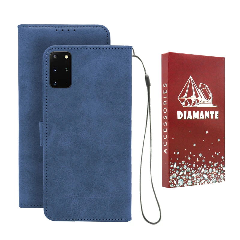 کیف کلاسوری دیامانته مدل Scusa Rd مناسب برای گوشی موبایل سامسونگ Galaxy S20 Plus به همراه بند آویز