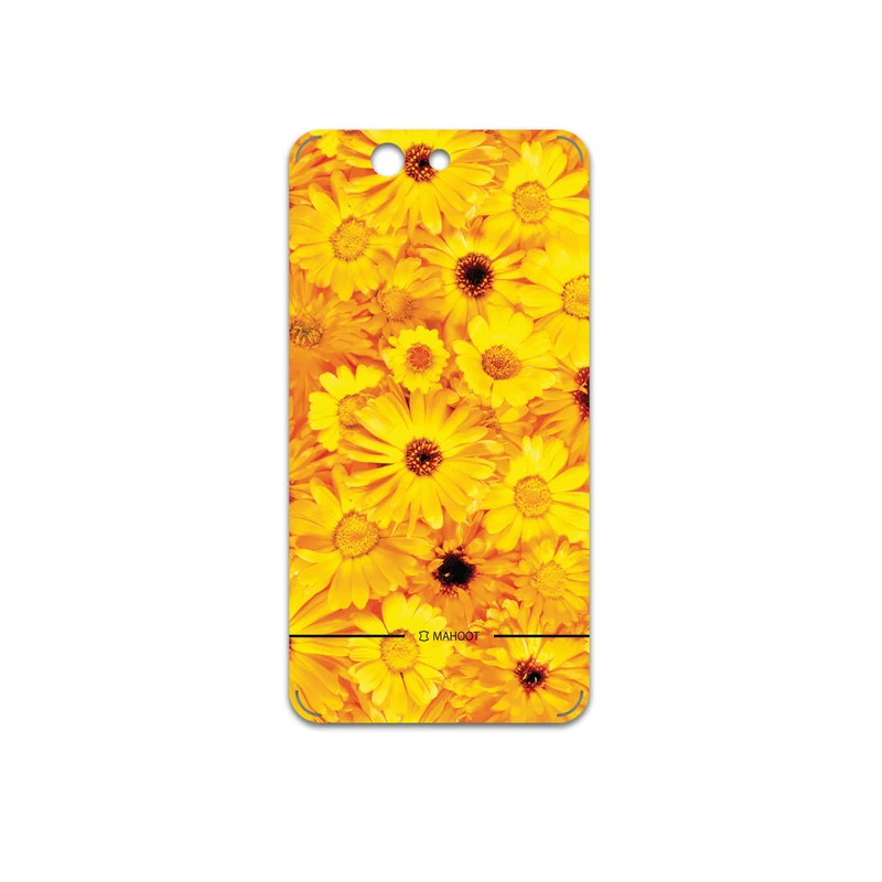برچسب پوششی ماهوت مدل Yellow-Flower مناسب برای گوشی موبایل ایسوس PadFone Infinity