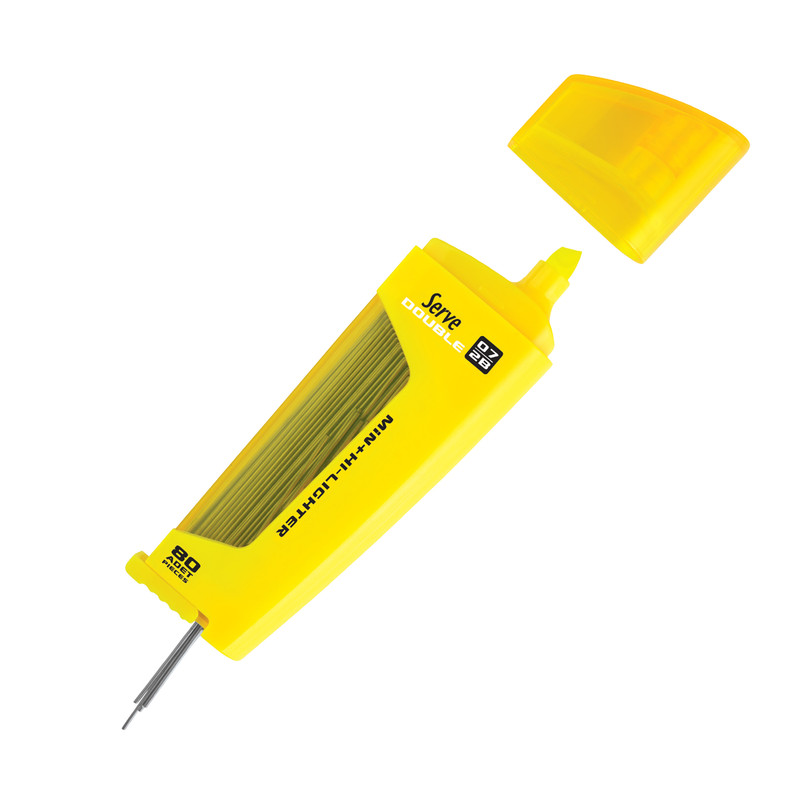 نوک مداد نوکی سرو مدل DOUBLE قطر 0.7 میلیمتر نوک مداد نوکی سرو مدل DOUBLE قطر 0.7 میلیمتر