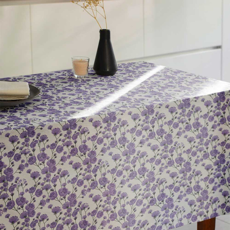 رومیزی طرح گلدار رونده کد F2RO1056