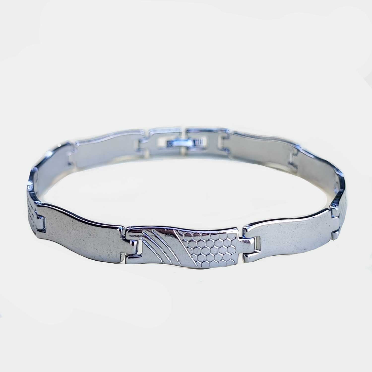 دستبند مردانه مدل استیل DS1011