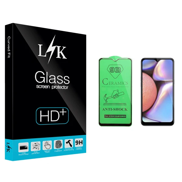 محافظ صفحه نمایش سرامیکی ال کی مدل +LITE مناسب برای گوشی موبایل سامسونگ Galaxy A10s