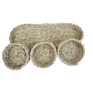 اردو خوری حصیری مدل 42 مجموعه 4 عددی