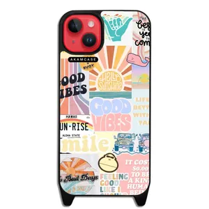 AKAM AMCWLA14PLUS-GOOD VIBES12 Cover For Apple iPhone 14 Plus