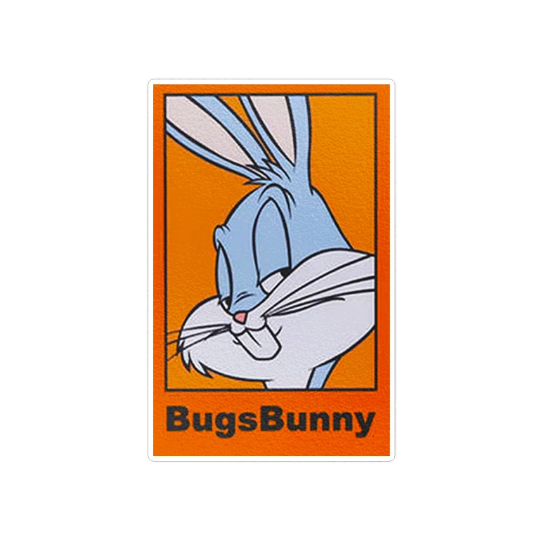 استیکر لپ تاپ ماسا دیزاین طرح bugs bunny مدل STK1254