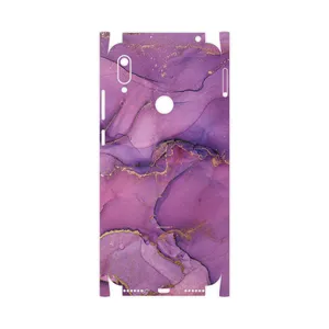 MAHOOT Purple Marble-FullSkin Cover Sticker for Huawei Y6 Prime 2019