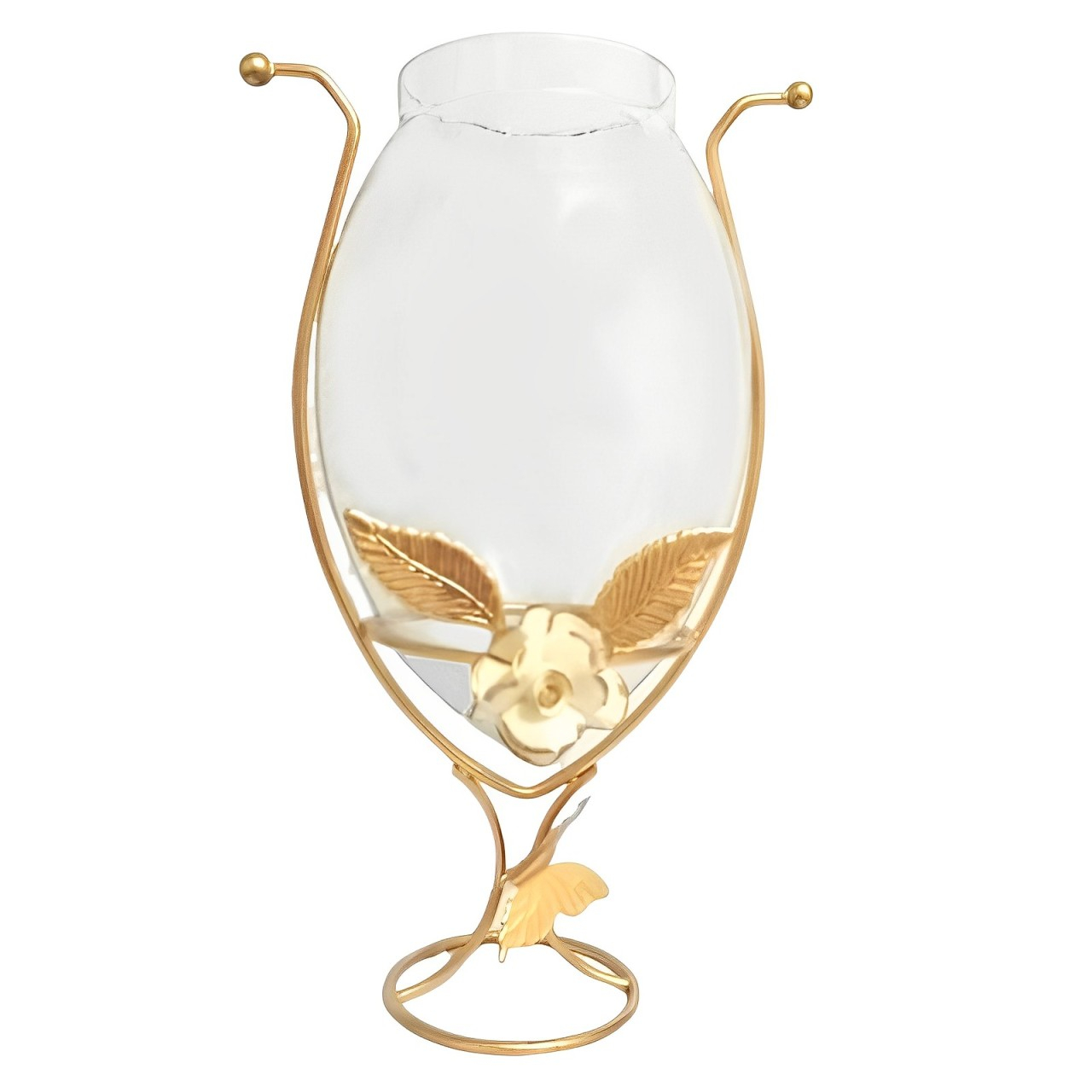 تنگ ماهی مدل گل و برگ