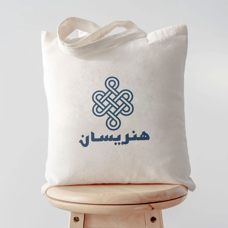 کوسن بافتنی هنریسان مدل هومان