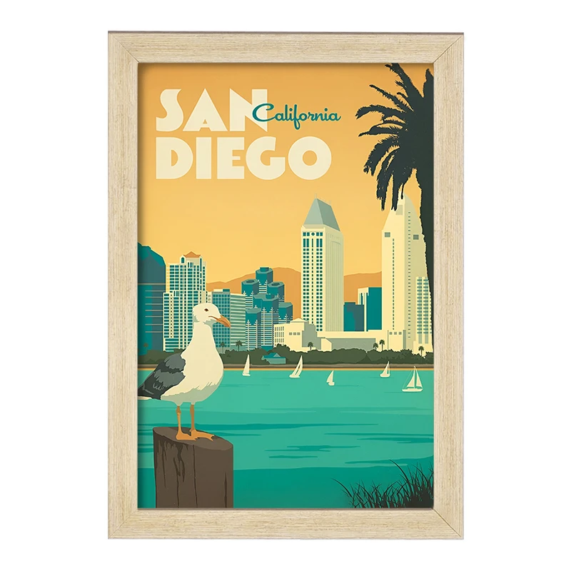 تابلو خندالو مدل سن دیگو (San Diego) کد F6329