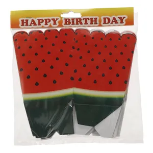 ظرف پاپ کورن طرح هندوانه مدل یلدا 