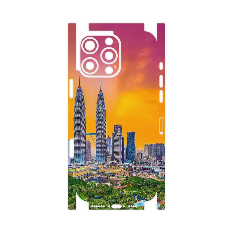 برچسب پوششی ماهوت مدل City of Kuala Lumpur-FullSkin مناسب برای گوشی موبایل اپل iPhone 16 Pro Max