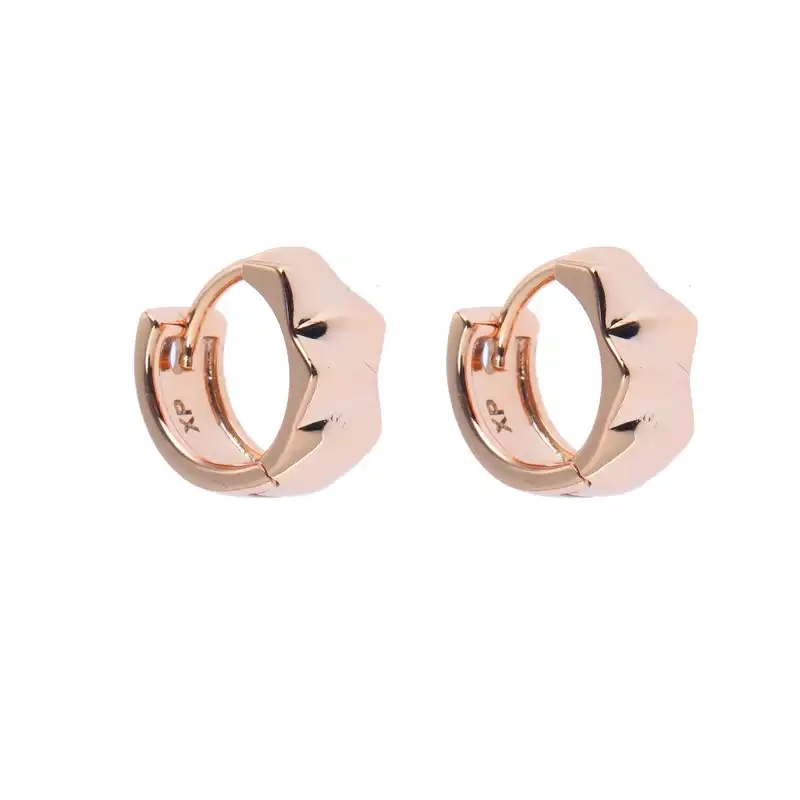 گوشواره زنانه ژوپینگ مدل حلقه ای کد 154542