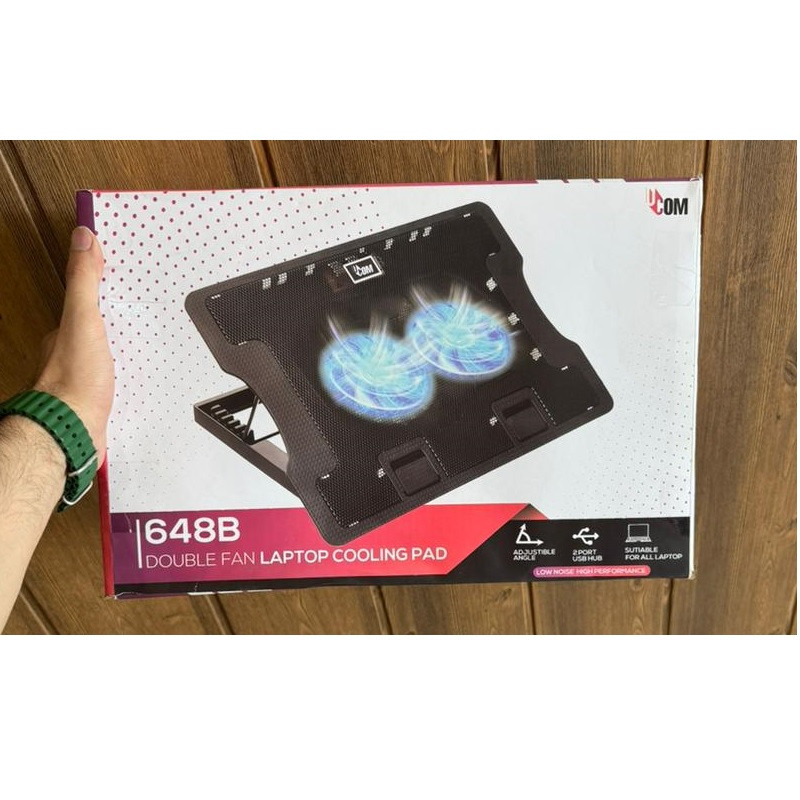پایه خنک کننده لپ تاپ یوکام مدل 648B