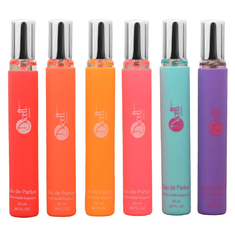 عطر جیبی زنانه دکلت مدل DREAM حجم 20 میلی لیتر مجموعه 6 عددی