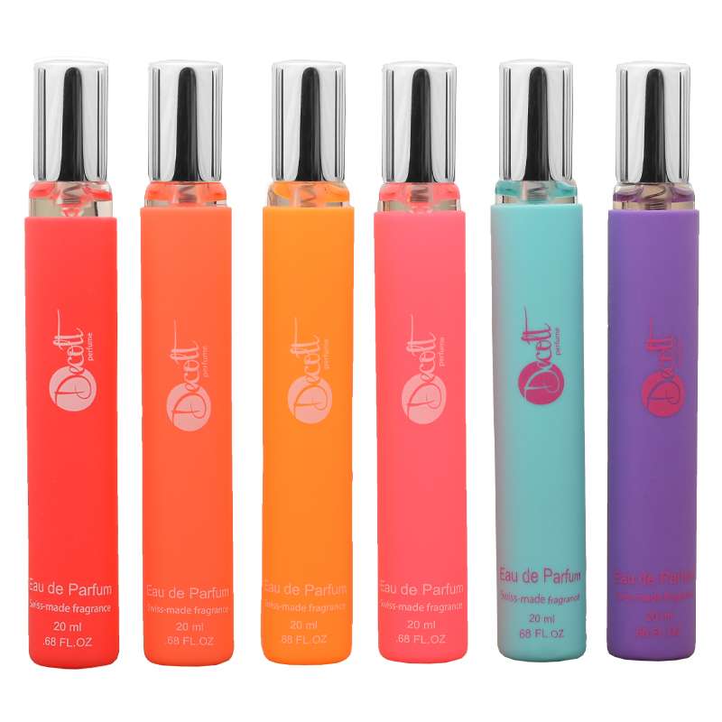 عطر جیبی زنانه دکلت مدل DREAM حجم 20 میلی لیتر مجموعه 6 عددی