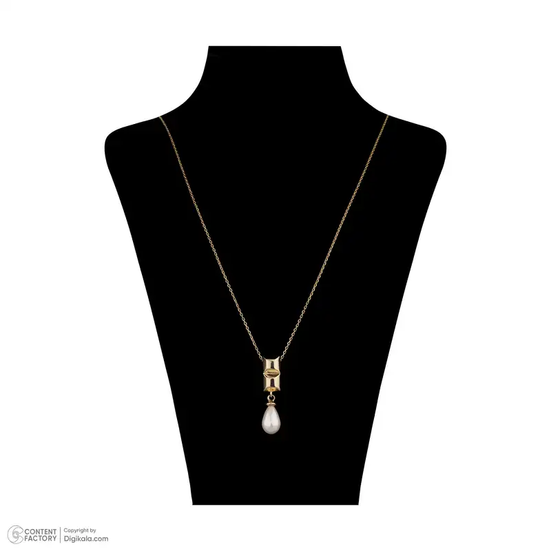 گردنبند طلا 18 عیار زنانه تاج مدل G326