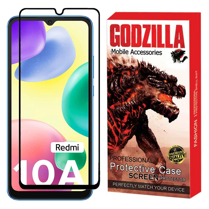 محافظ صفحه نمایش گودزیلا مدل G-Full مناسب برای گوشی موبایل شیائومی Redmi 10A