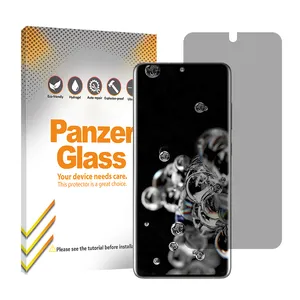Panzer Glass Resistant model privacy screen protector suitable for Samsung Galaxy S20 Ultra mobile phone