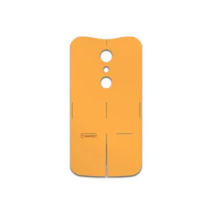 MAHOOT Matte-Orange Cover Sticker for Motorola Moto G 2nd gen