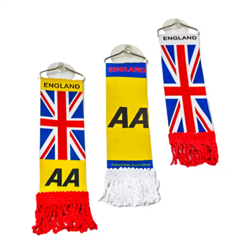 آویز تزئینی خودرو مدل پرچم طرح انگلیس کد2003 بسته 3عددی