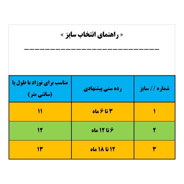 صندل نوزادی پسرانه کد M327 -  - 8