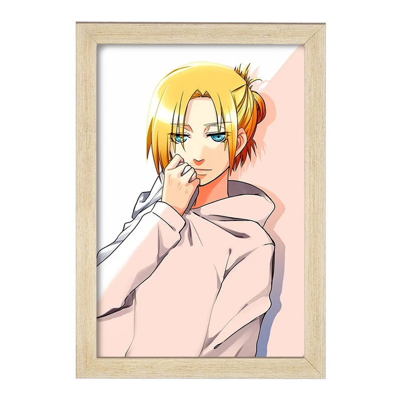 تابلو خندالو مدل کریستا انیمه اتک آن تایتان Attack on Titan  کد 18548