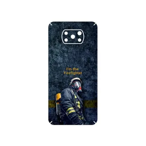 MAHOOT Firefighter Cover Sticker for Xiaomi Poco X3 NFC