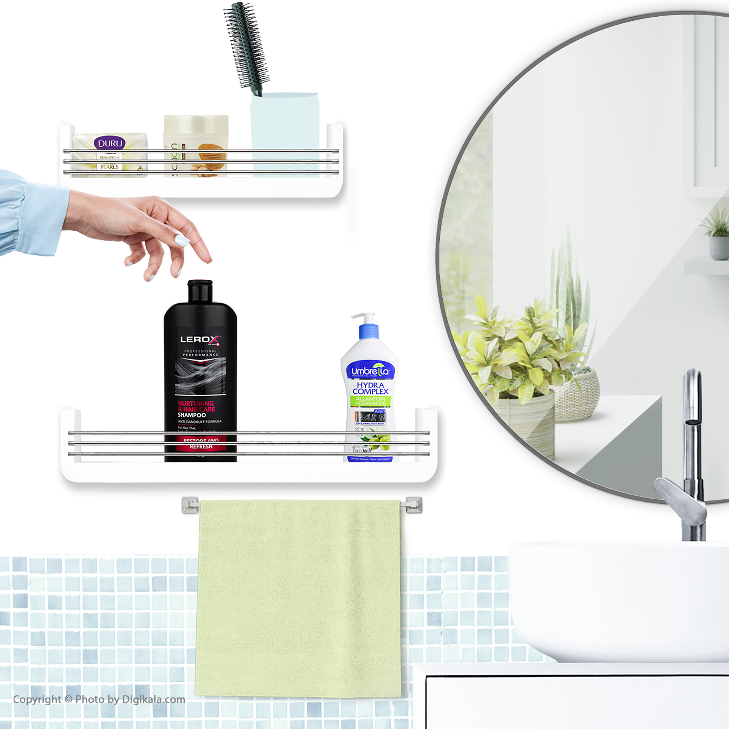 شامپو مو لروکس مدل Nurturing & Hair Care وزن 550 گرم