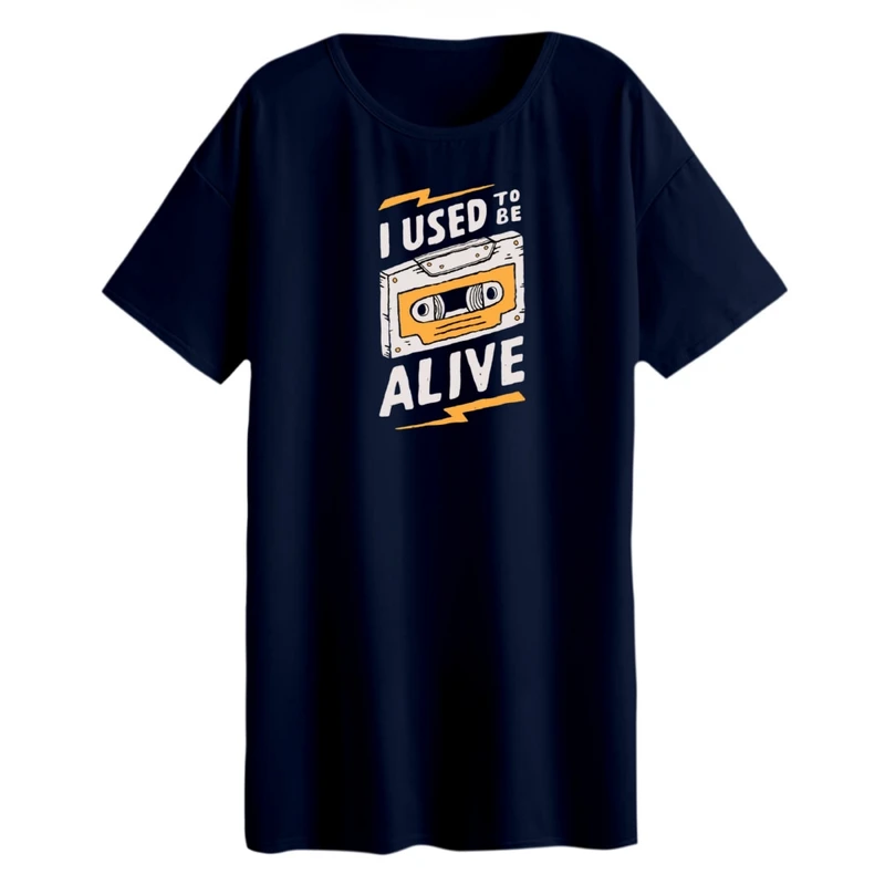 تی شرت لانگ زنانه مدل نوار