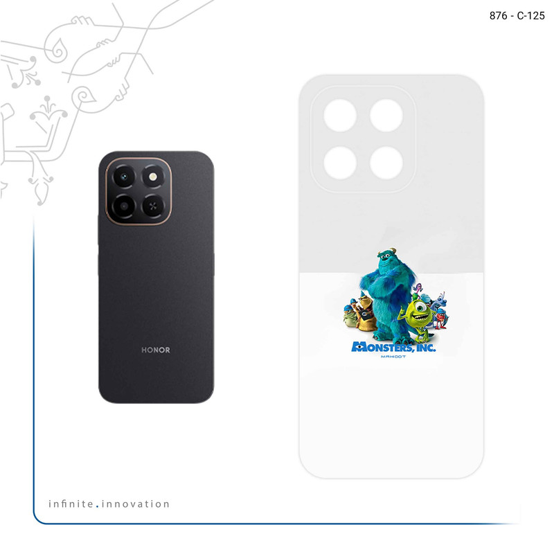 برچسب پوششی ماهوت مدل Monsters Inc مناسب برای گوشی موبایل آنر X6c