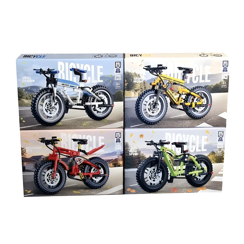 ساختنی 947 تکه مدل دوچرخه کد 941024 مجموعه 4 عددی