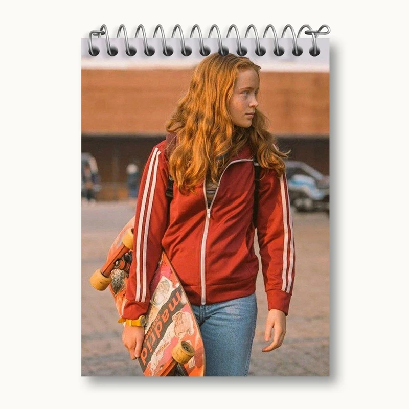 دفتر یادداشت 50 برگ خندالو مدل مکس سریال استرنجر تینگز Stranger Things کد 19307