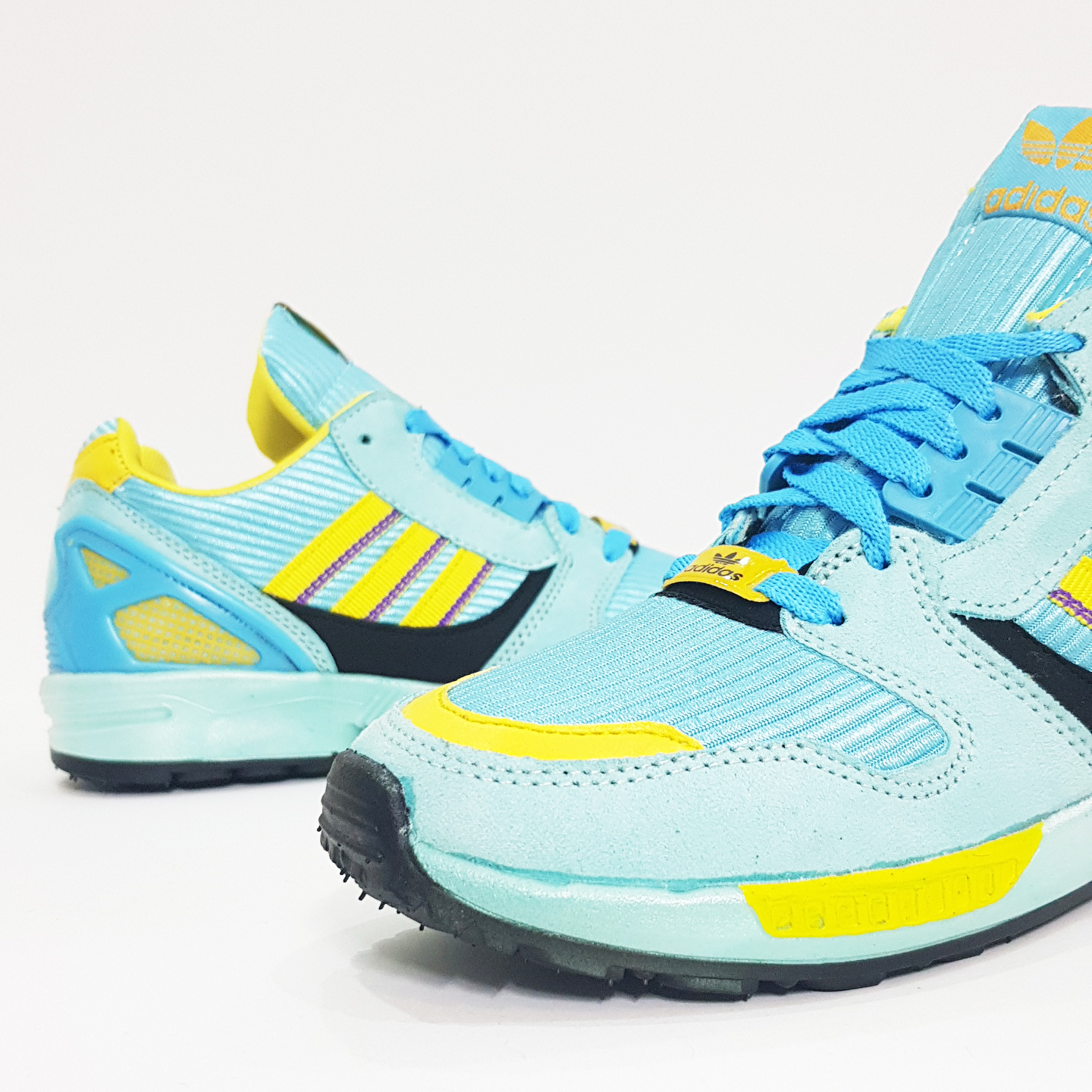 کفش پیاده روی مدل ZX 8000 AQUA LIGHT 2021 رنگ آبی