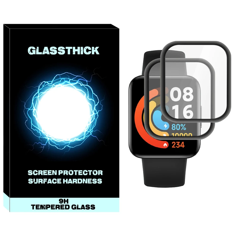 محافظ صفحه نمایش نانو گلستیک مدل NGL مناسب برای ساعت هوشمند شیائومی Redmi Watch 2 بسته دو عددی