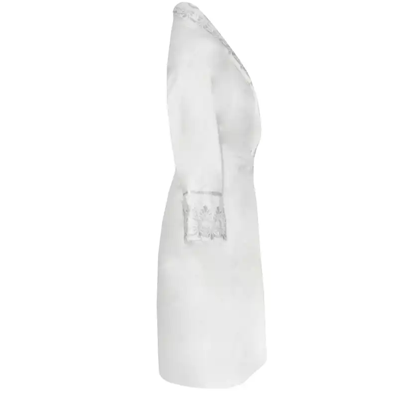 سرویس حوله پالتوی پاپیلا مدل Beyaz سایز 110 سانتی متر