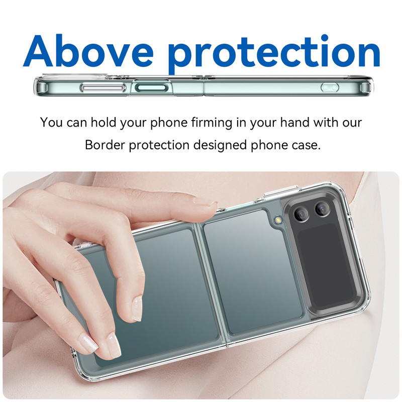 کاور بادیگارد مدل Sky مناسب برای گوشی موبایل سامسونگ Galaxy Z Flip 4 3