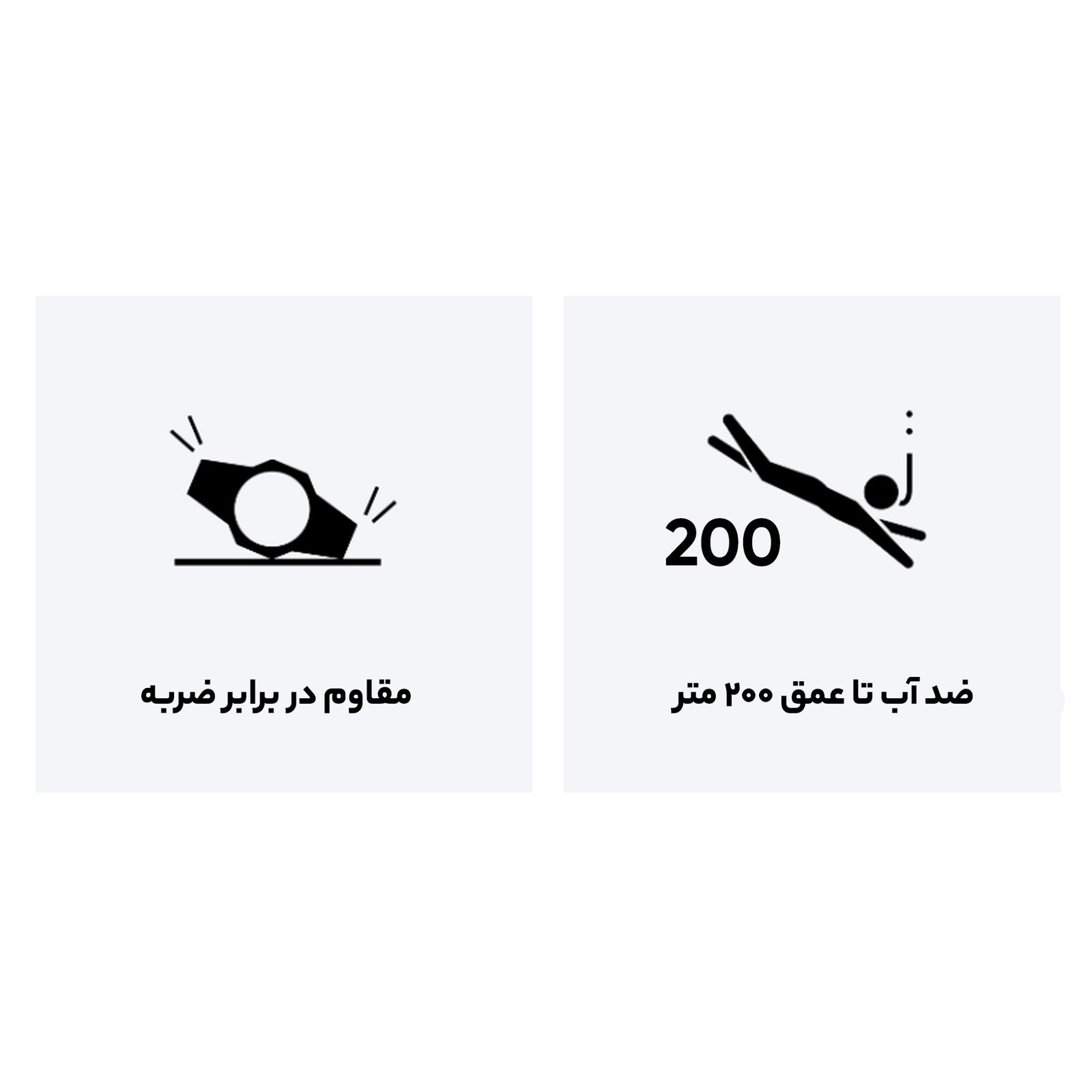 ساعت مچی عقربه ای مردانه کاسیو مدل GA-100CB-1ADR -  - 30