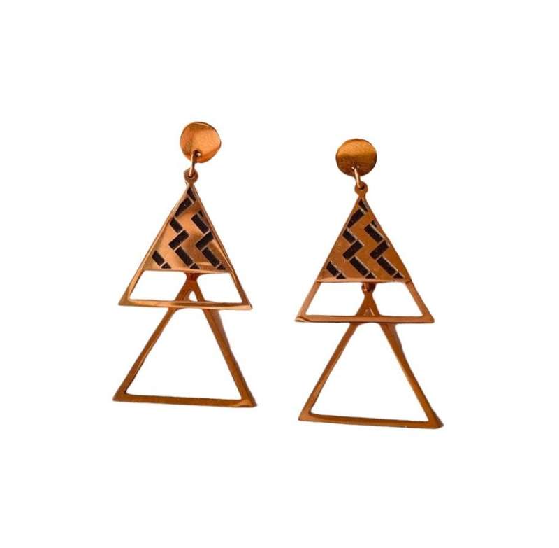 گوشواره زنانه مدل مثلثی گوشواره زنانه مدل مثلثی