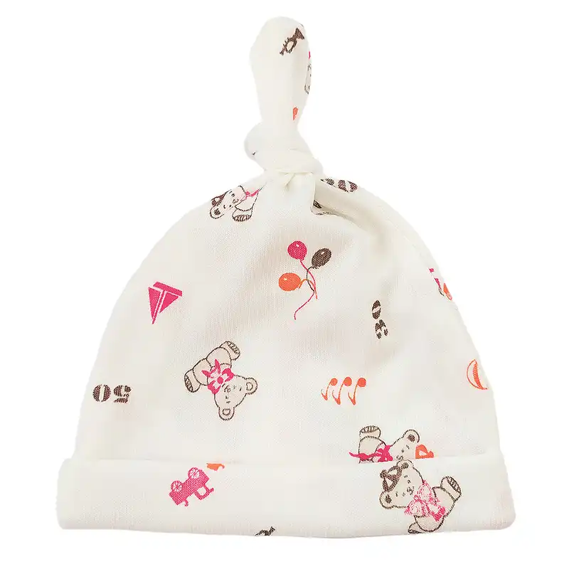 کلاه نوزادی مدل خرس و قلب