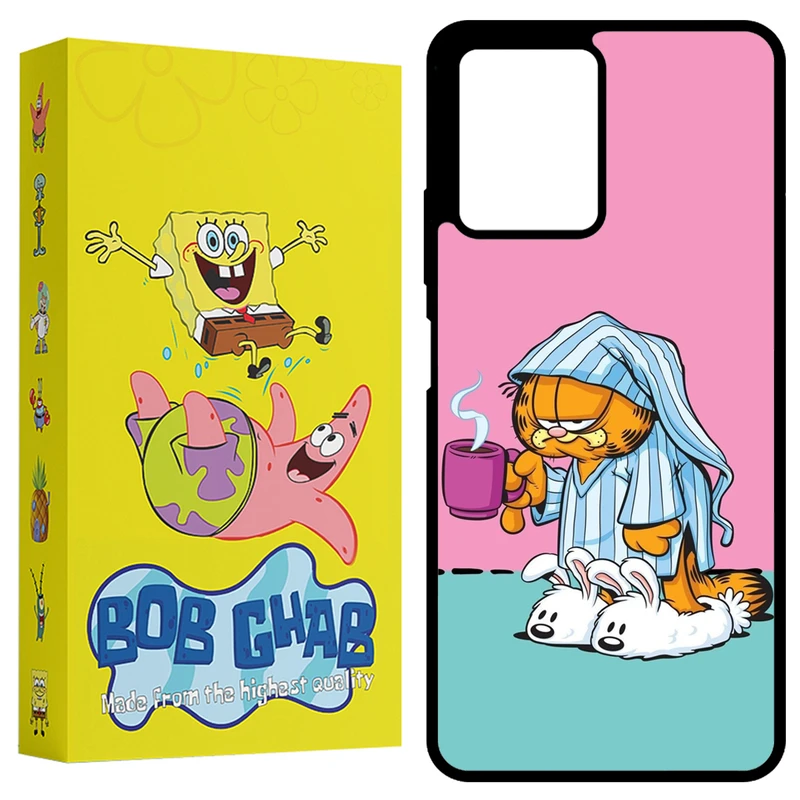 کاور باب قاب طرح گارفیلد مدل BCPX3G مناسب برای گوشی موبایل شیائومی Poco X3 GT