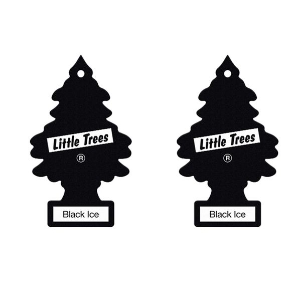 تجریه خرید خوشبوکننده خودرو لیتل تریس مدل Black Ice بسته 2 عددی